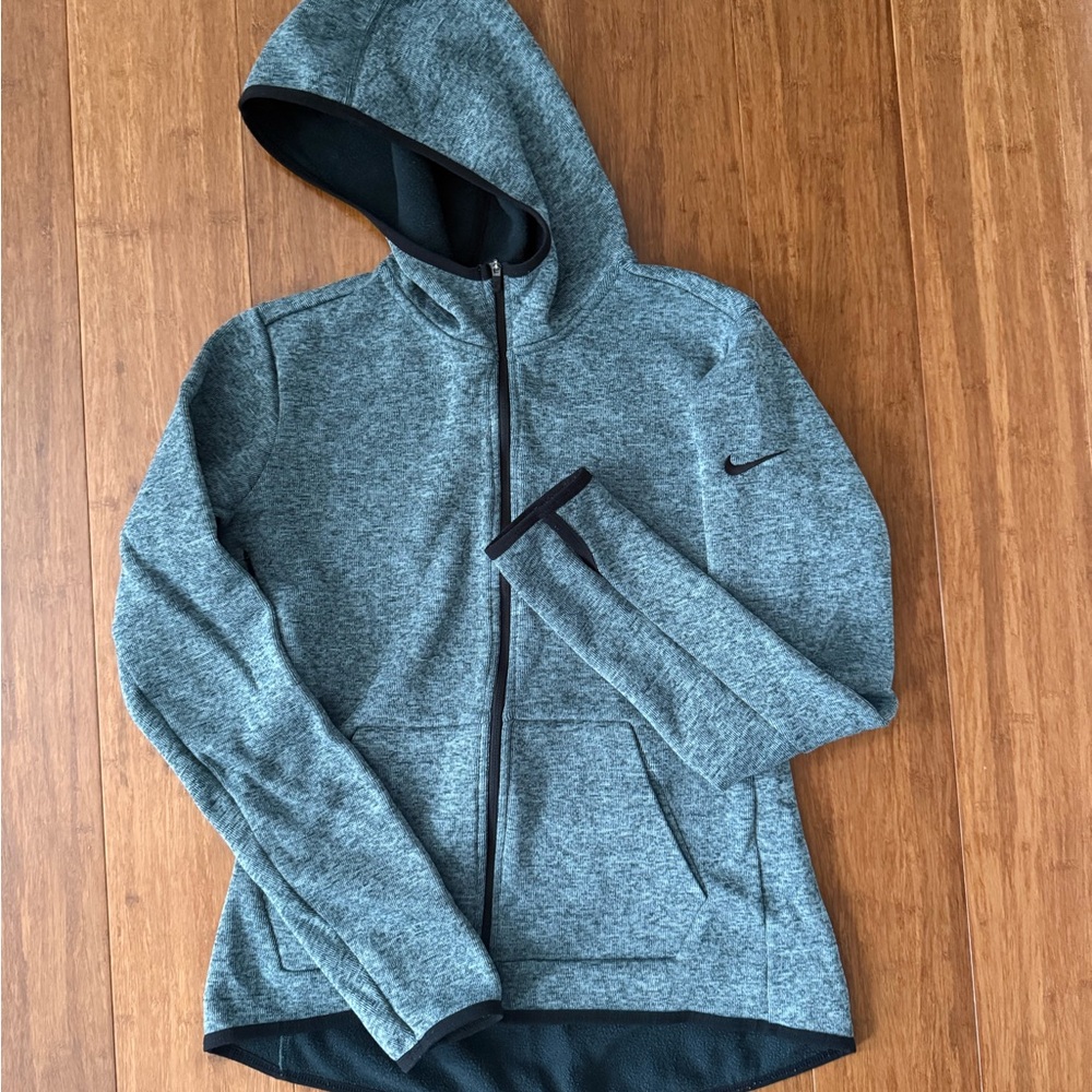 Nike Gray Full-Zip Hoodie
